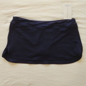 NWT Athleta tidal swim skirt skort navy sz medium